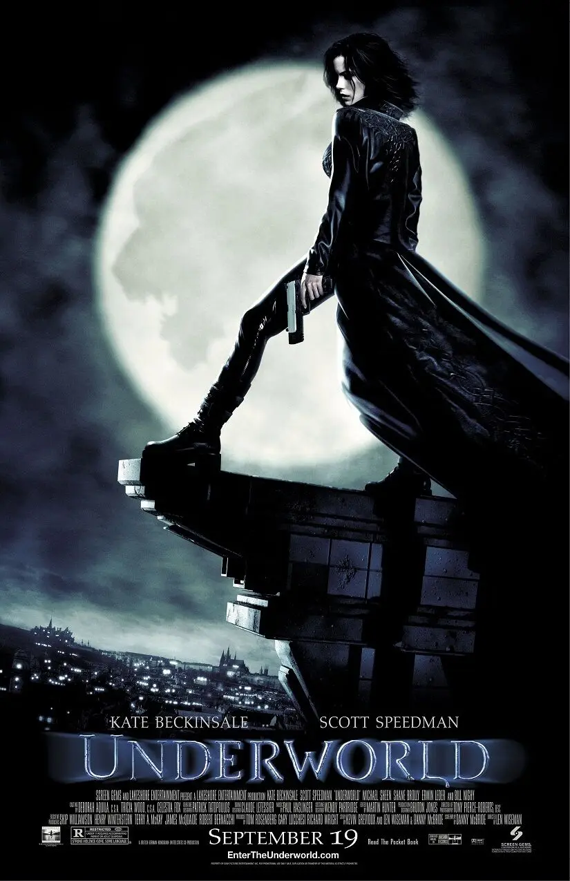 

Холщовый постер с изображением фильма Underworld для украшения гостиной, домашний Настенный декор