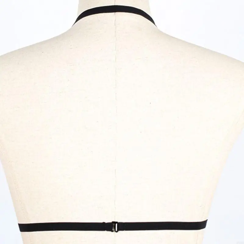 p8db المرأة مثير قفص الرسن v-neck الملابس الداخلية bustier hollow الكأس المفتوحة كأس تسخير كريس