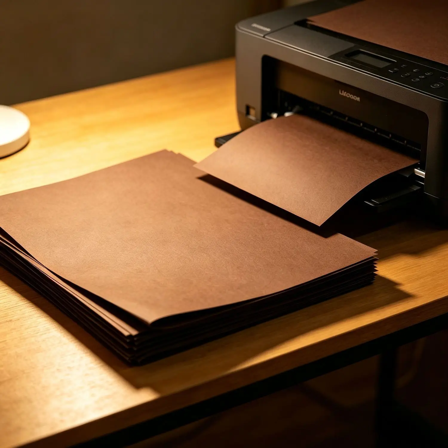 50 sheets brown A4 paper 70g copy paper a4 brown paper origami