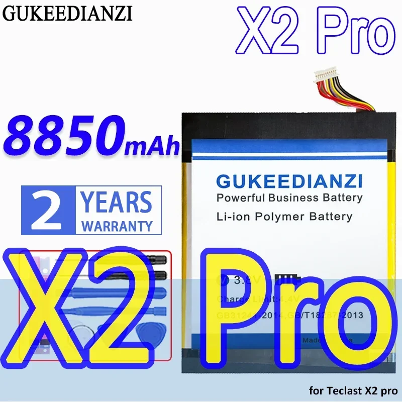 

Аккумулятор большой емкости GUKEEDIANZI 8850 мАч для Teclast X2 Pro Bateria