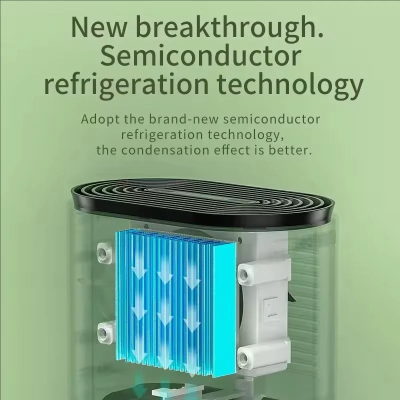 1.2L Dehumidifier and Air Purifier 2 in 1 For Home For Room For Kitchen, Mute Moisture Absorbers Air Dryer Moisture Proof 4