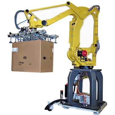 Máquina automática robótica del brazo del robot del paletizador de la caja de cartón de la pantalla táctil 6 de la alta exactitud
