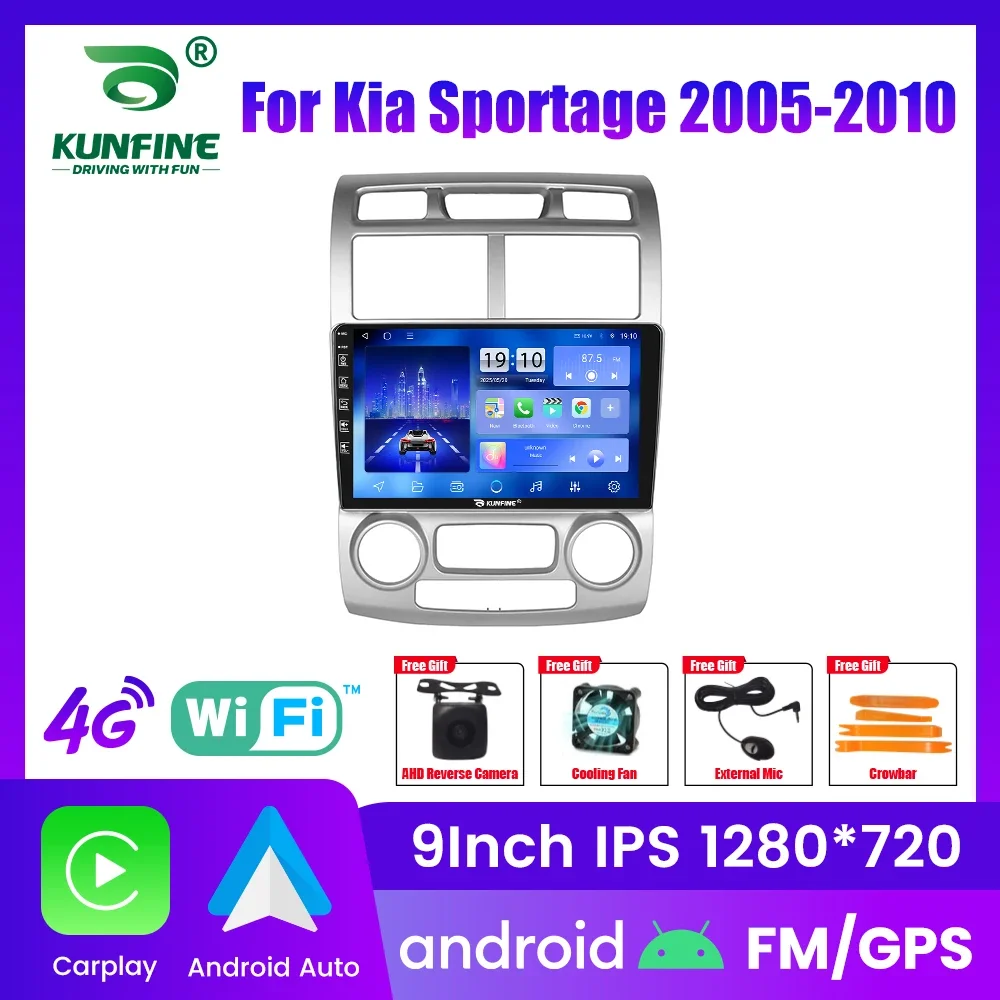 

Автомагнитола Android для Kia Sportage 2005-2010, 2DIN, 8-ядерный процессор, GPS-навигация, IPS-экран, поддержка CarPlay и Android Auto