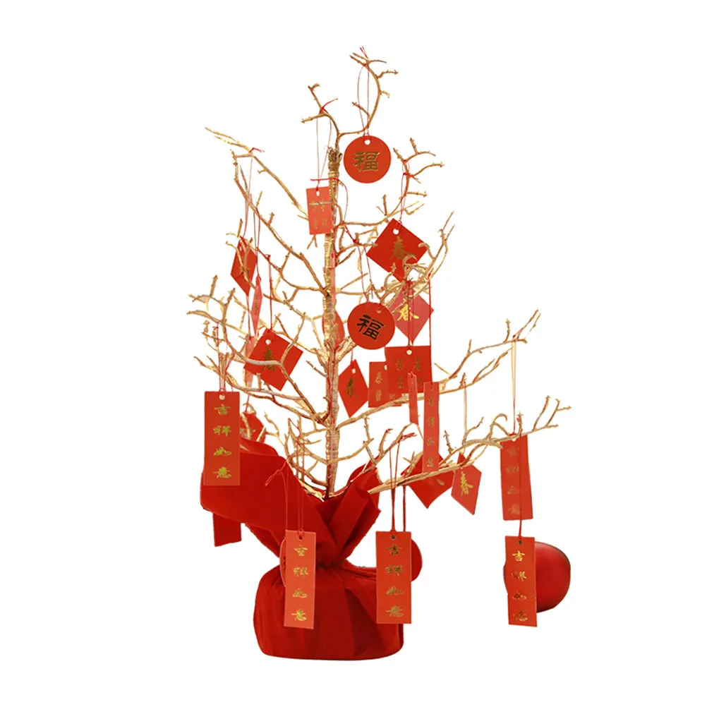 1Pcs Delicate Simulation Fortune Money Tree Desktop Ornament Indoor Home Office Tabletop New Year Decor Money Tree
