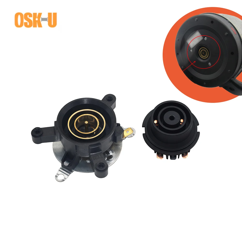 Electric Kettle Base Thermostat Temperature Control Switch Coupler Socket - Replacement Parts for Household Kettle