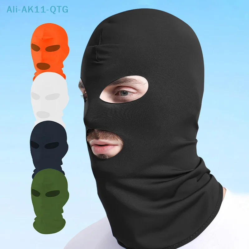 

New Breathable Motorcycle Full Face Masks Cap Hat Motocross Motorbike Helmet Moto Riding Neck Face Hood Moto Mask