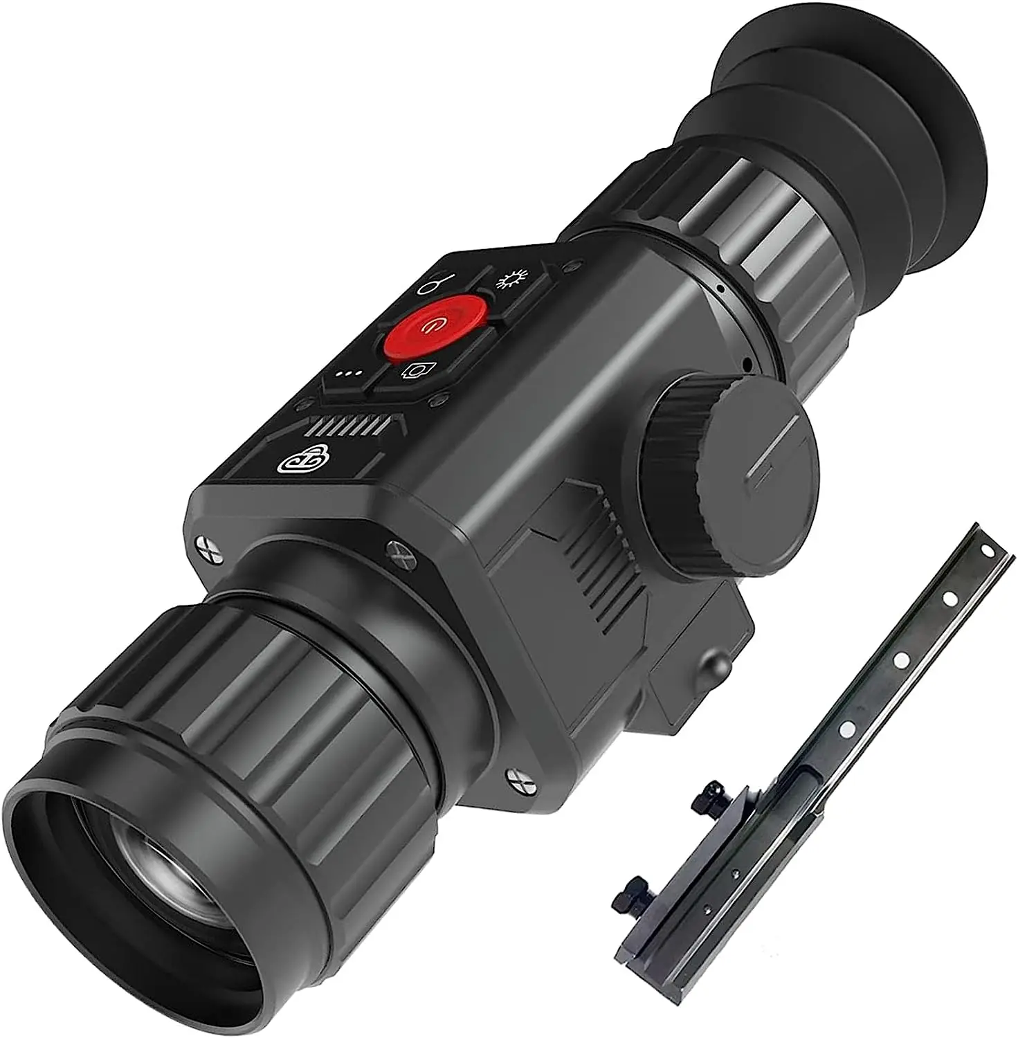 256X192 Thermal Monocular Night Vision Scope 25mm 35mm Lens for Hunting and Patrolling for Night Viewing