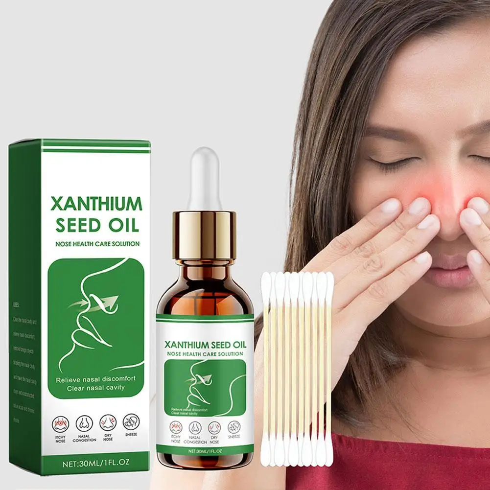 1/2/4 set Sunflower Xanthium Nose Soothing Oil Nasal Stuck Comfortable Relax Nose Health Care Products