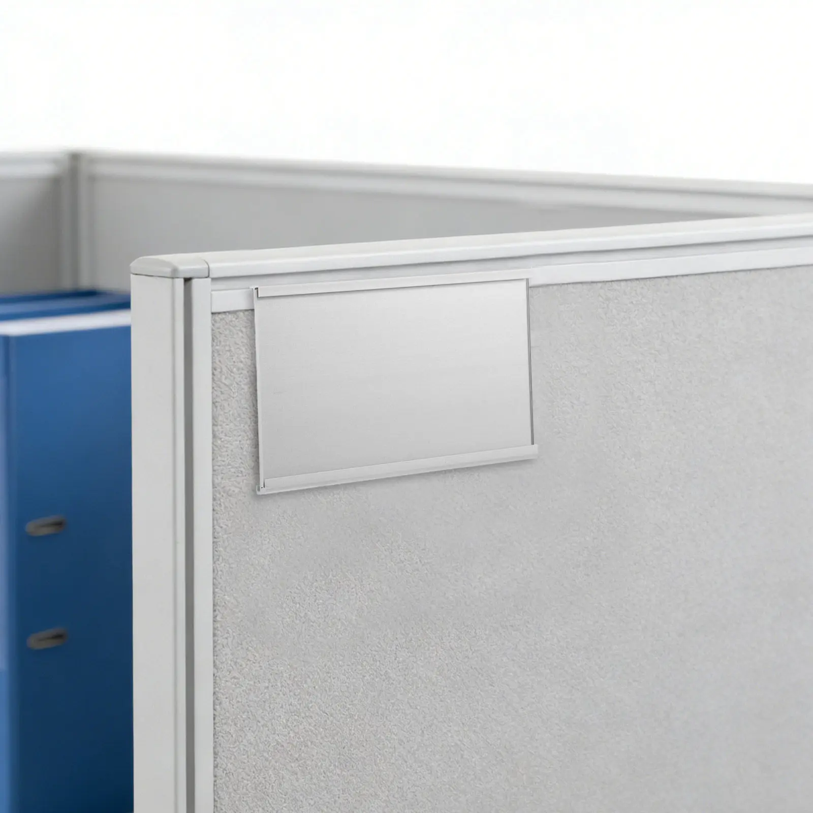 

Metal Name Plate Holder Aluminum Alloy Desk Nameplate Sign Adhesive Hanging Office Desk Staff Position Display 7.5cmx12cm