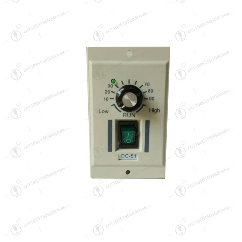 AC220V Input DC110V Output Stepless Speed Controller Switch For Permanent Magnet DC Motor Adjustable Speed Regulator