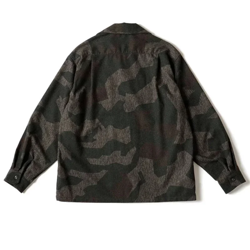 Kapital Long Sleeves Exclusive Extinct Japanese Camouflage Coat Outwear Casual Single Breasted Men Women Autumn Jacket