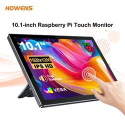 10.1 inch Touch Monitor for Raspberry Pi 5 4 3 IPS 1920*1200 Screen Support for PC Laptops Raspi Orange Banana Mini PC