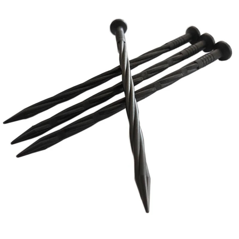 

【Flash-Deal!】160 Pack 8 Inch Plastic Landscape Edging Anchoring Stakes Garden Lawn Yard Spikes Landscaping Stakes For Paver Edgi