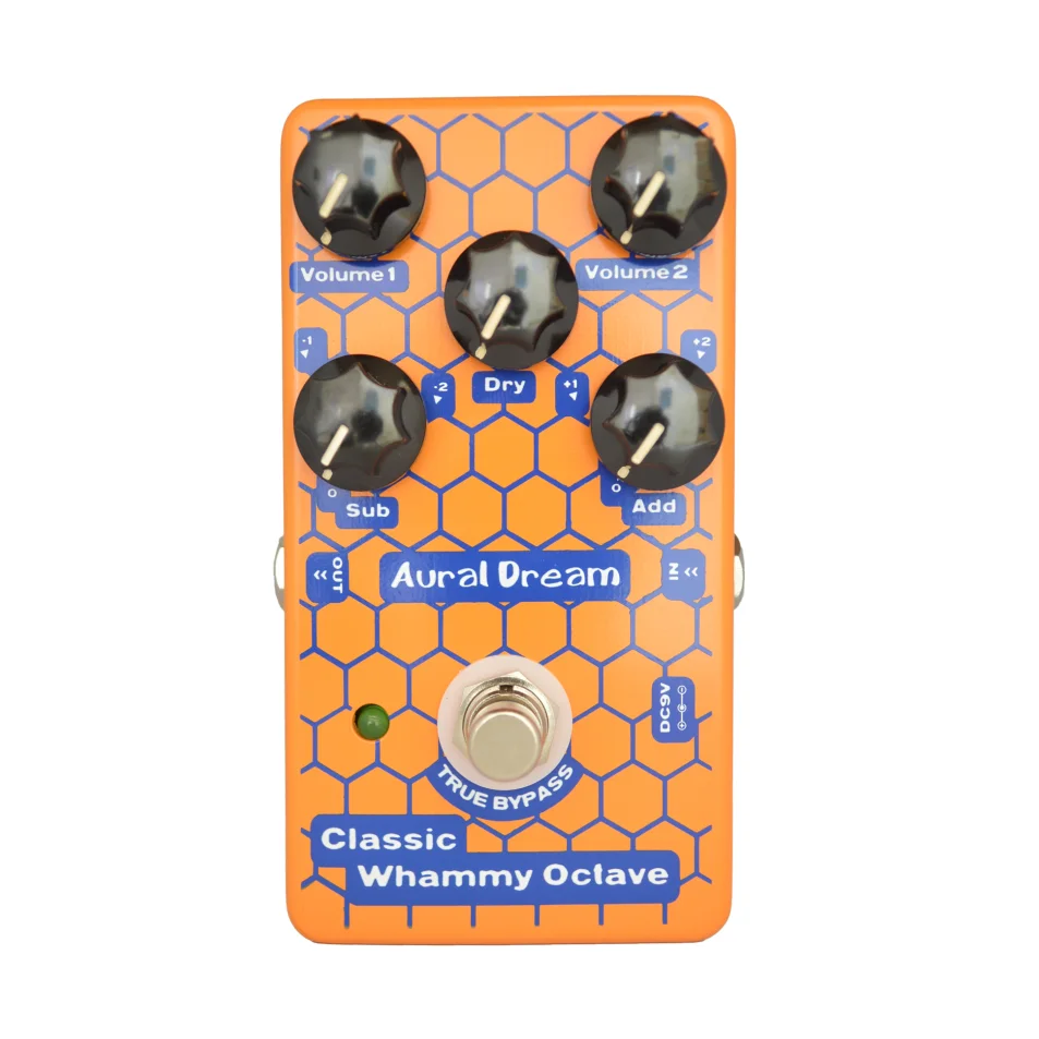 

Aural Dream Classic Whammy Octave Guitar Pedal Has Polyphonic Harmony and Pitchshift Oct 2Octs -Oct -2Octs Effects Similar Organ