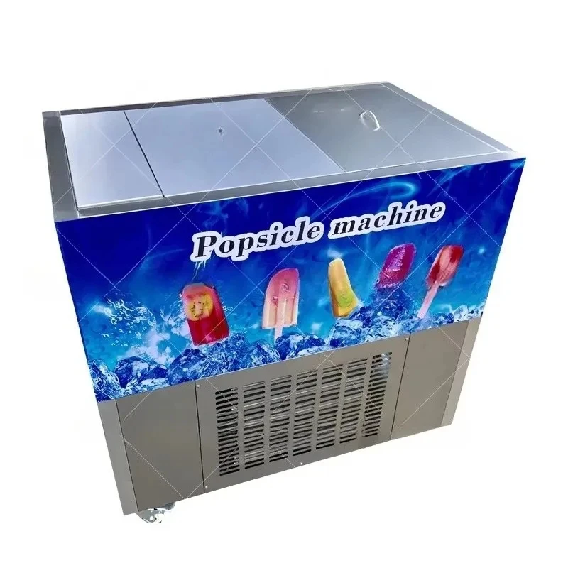 Industrial and commercial automatic popsicle manufacturing hine