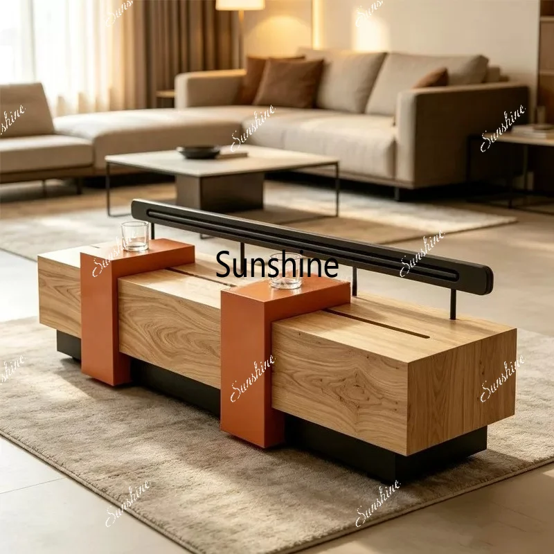 Modern Simple Club Quality Leisure Bench Commercial Bench with Back Seat