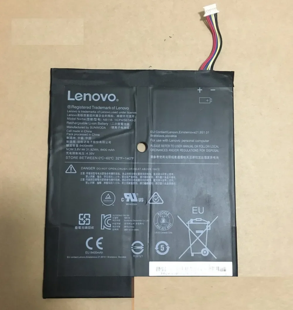 

Lenovo ideapad 100 100S-11IBY NB116 flat notebook battery battery changer