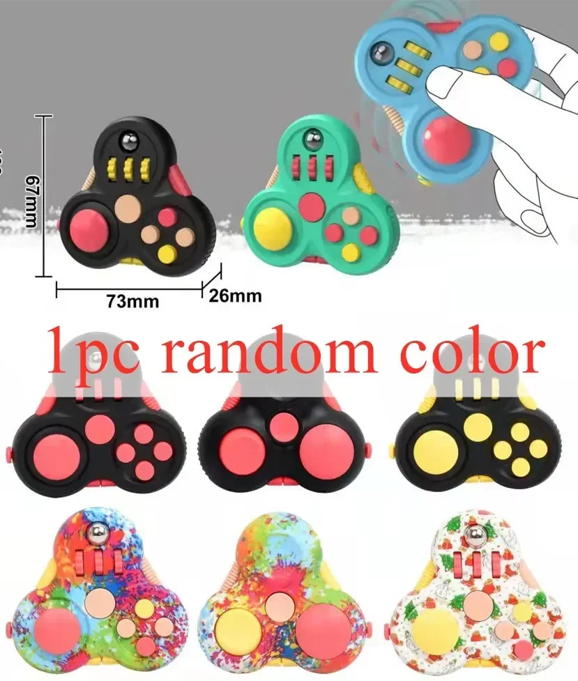 Almohadilla antiestrés para juego, juguete mágico divertido para apretar, juguetes con mango, descompresión del estrés, llave de regalo, accesorio