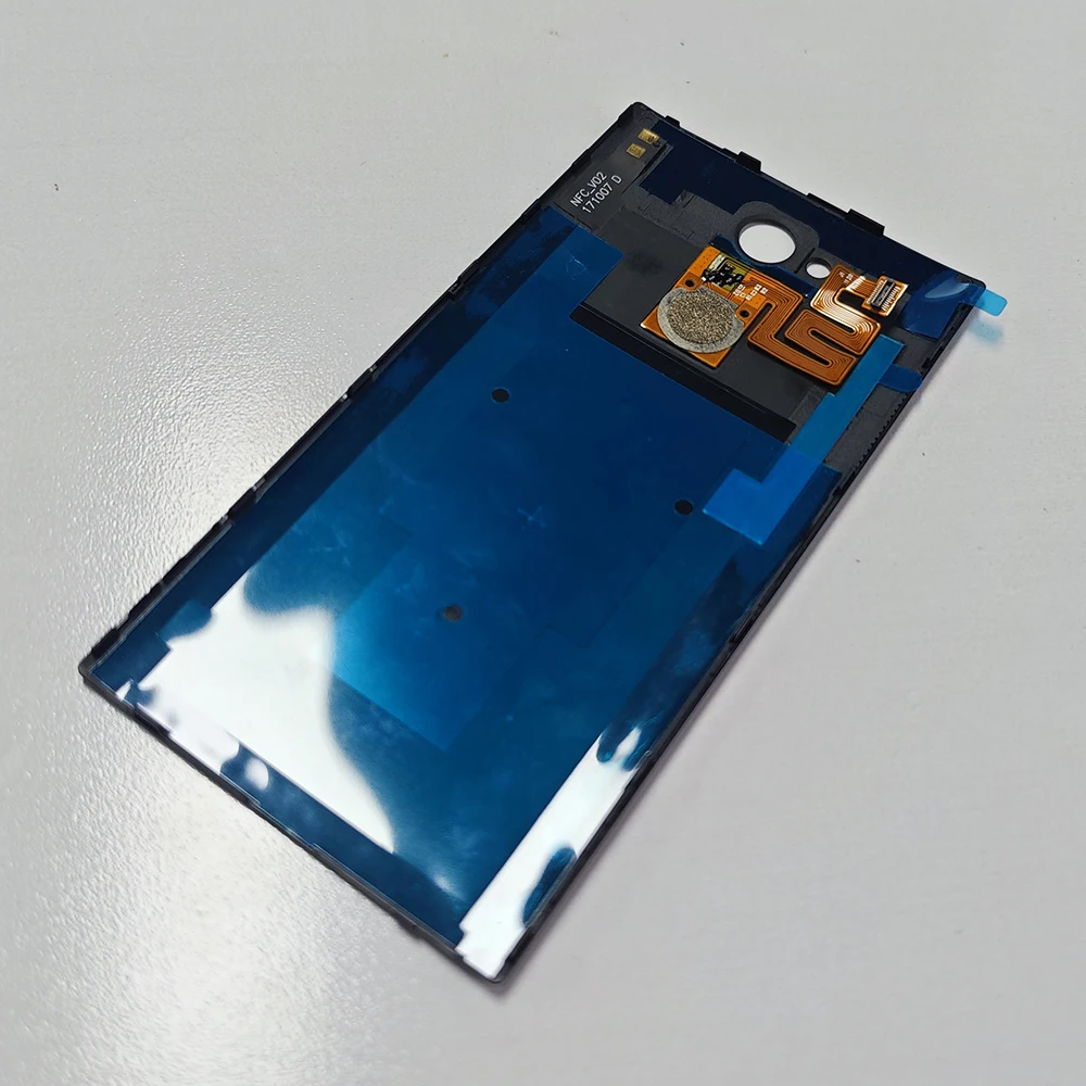 Original Back Battery Cover with Fingerprint & NFC for Sony Xperia L2 H3311/H3321/H4311/H4331 - Replacement