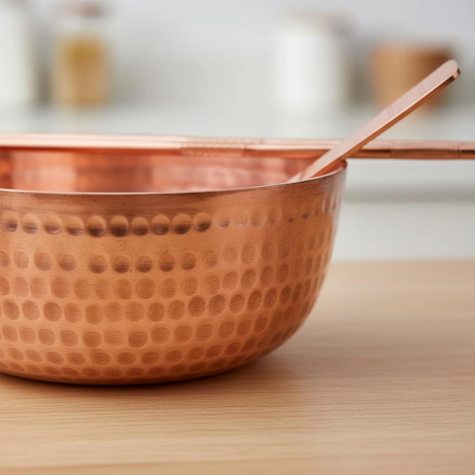 

Copper Chopsticks and Spoon Set Long Handle Copper Bowl Set Tableware Food Safe Kitchenware Easy to Clean