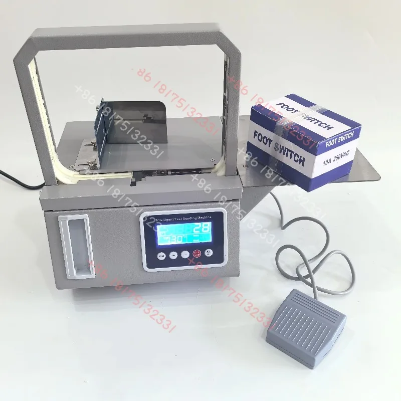Automatic OPP Tape Bundling & Strapping Machine | Banknote, Vegetable, Document & Card Baler | Currency Tying Machine 110V/220V