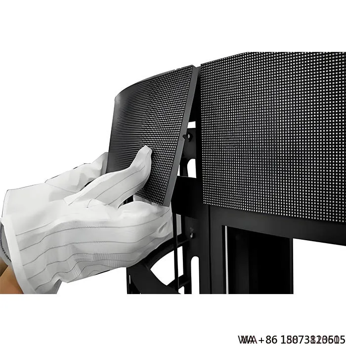 屋内用P2/P2.5 LED円筒型モジュール - バービデオ広告用フレキシブルスクリーン