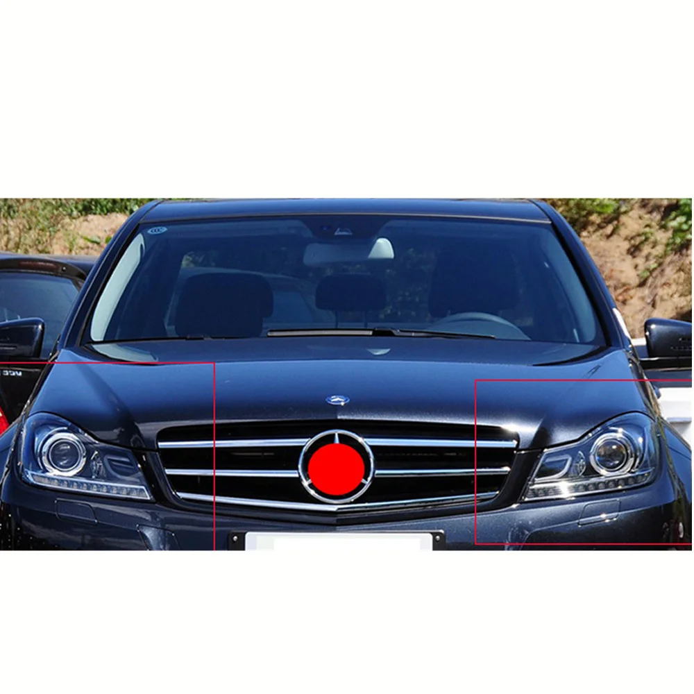 LED Headlight Base For Mercedes-Benz W204 C-Class C180 2011~2014 Car Headlamp Rear Base Auto Headlight Back House
