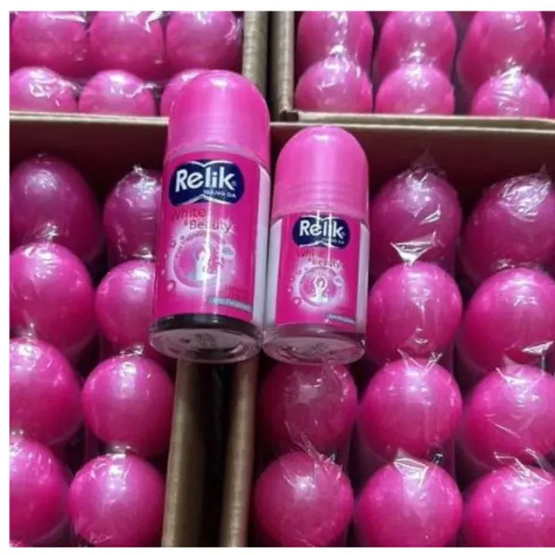 Lăn khử mùi trắng da Relik 25ml làm trắng vùng nách khử mùi 48h