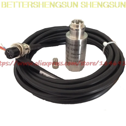 

Vibration sensor The magnetoelectric vibration velocity sensor Passive vibration probe two wire vibration sensor