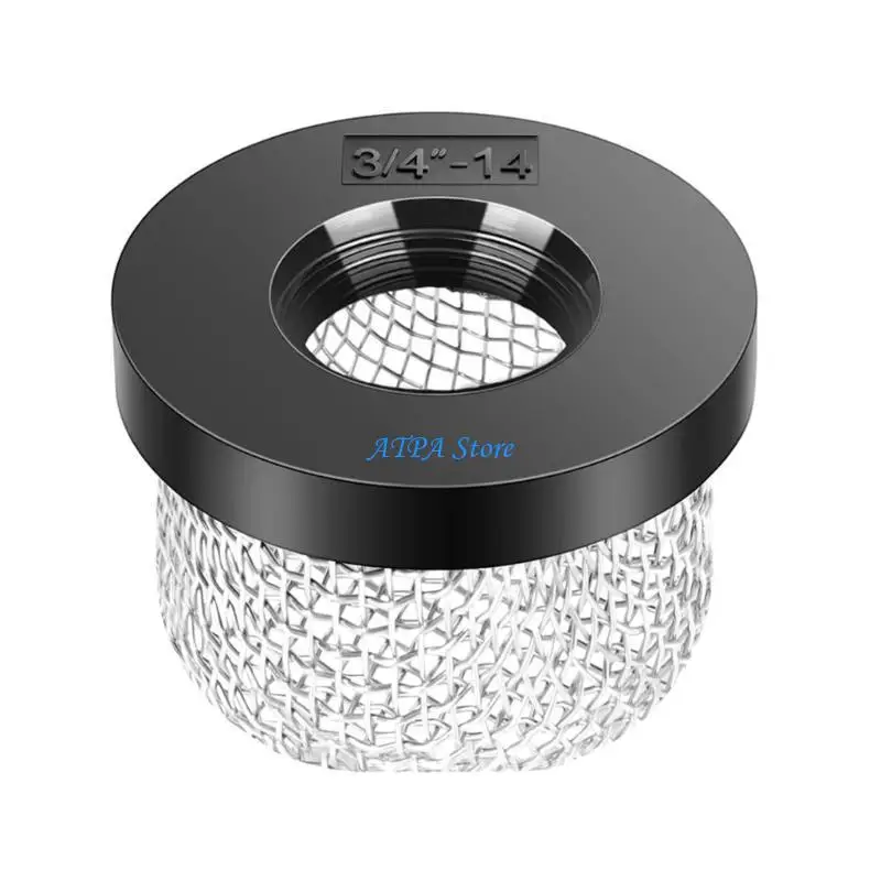 

U13C Mesh Strainer 3/4"- 14, Aerator Screen Strainer Stainless Mesh Stainless Steel