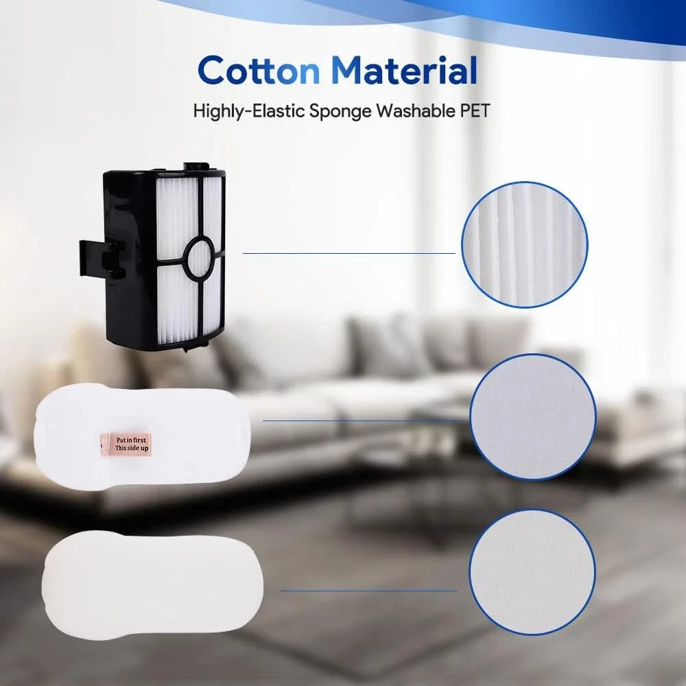 

1 комплект высококачественных фильтров для пылесосов Shark HZ500 HZ500UK HZ500UKT, аксессуары для беспроводных пылесосов.