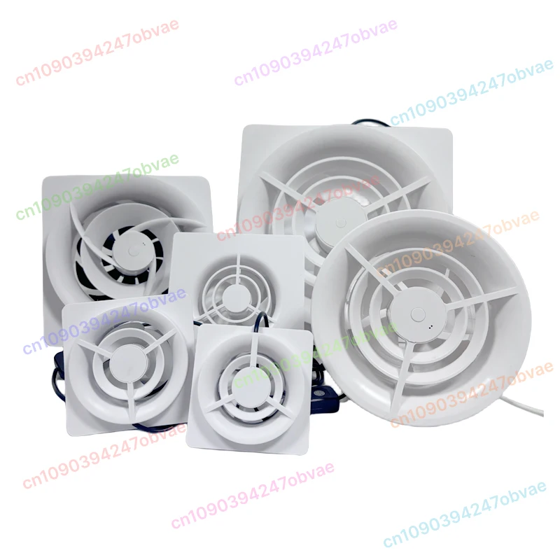 

Вытяжной вентилятор с отверстием для кондиционера 2 дюйма 50 мини-вентилятор без отверстий 75 маленький вытяжной вентилятор 12 В (1 шт.)