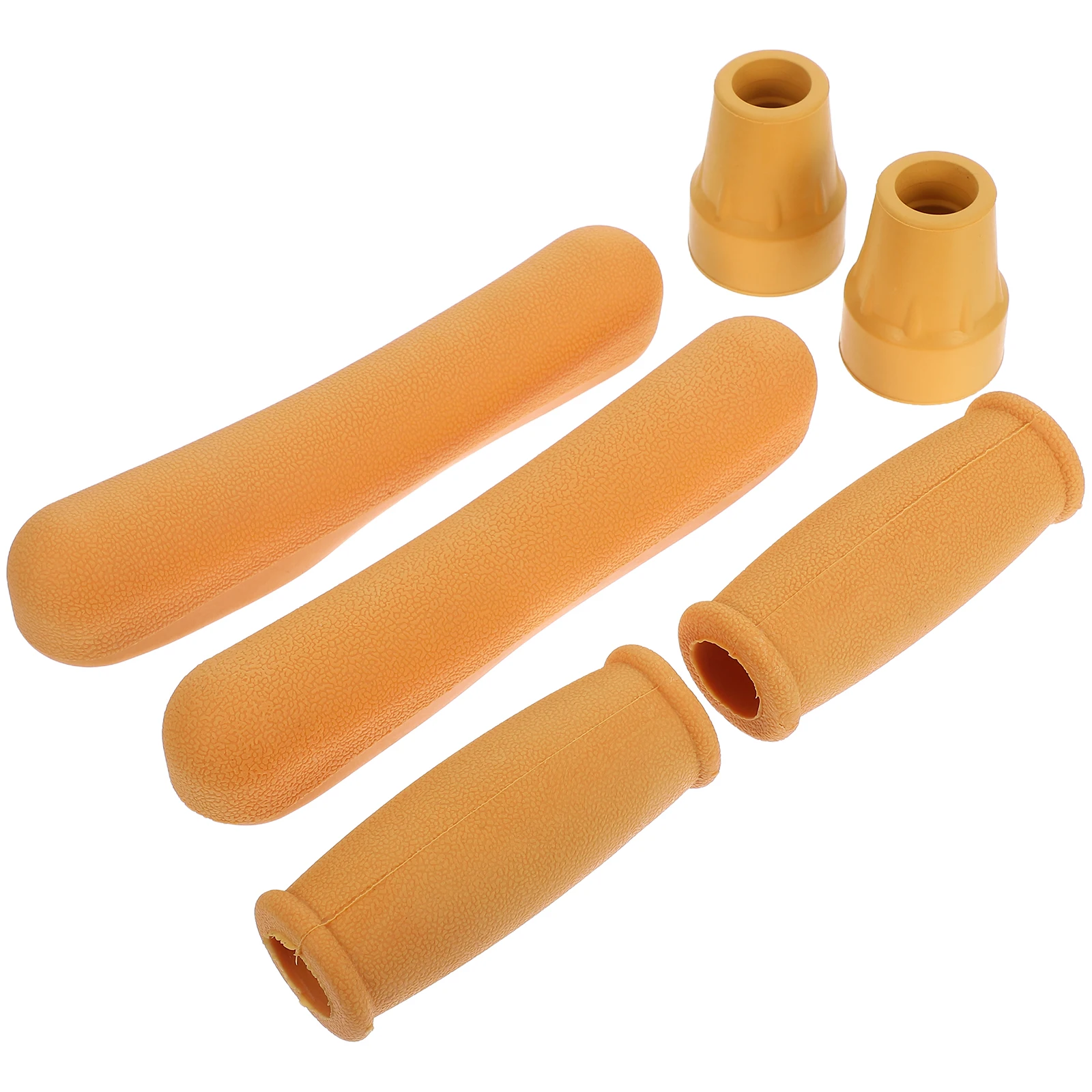 

6 шт., подушки для ручек ходунков, ручки для костылей, резиновые насадки, трости, улучшенная поддержка, комфорт, аксессуары для костылей подмышками, замена