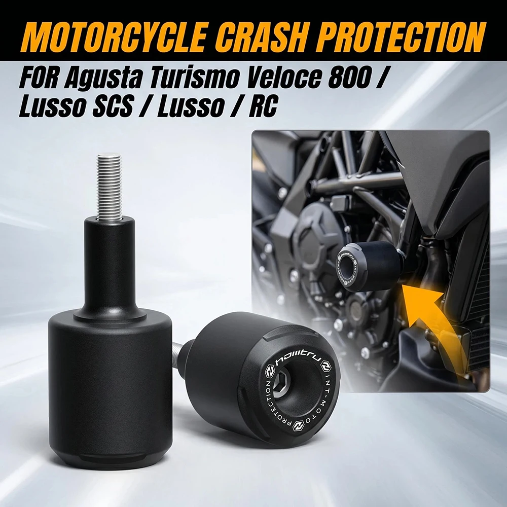 Frame & Fairing Protector Sliders Crash Falling Protection Pad For MV Agusta Turismo Veloce 800 Lusso SCS / Lusso / RC 2018-2022