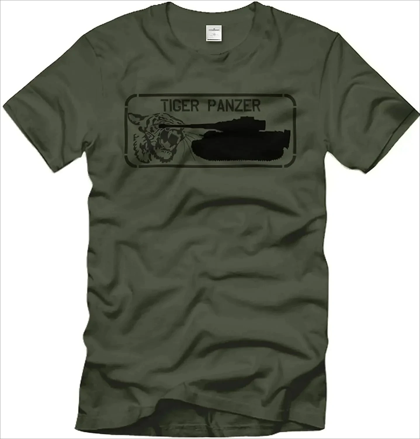 

VI Tiger Tank T-Shirt 100% Cotton O-Neck Summer Short Sleeve Casual Mens T-shirt Size S-3XL