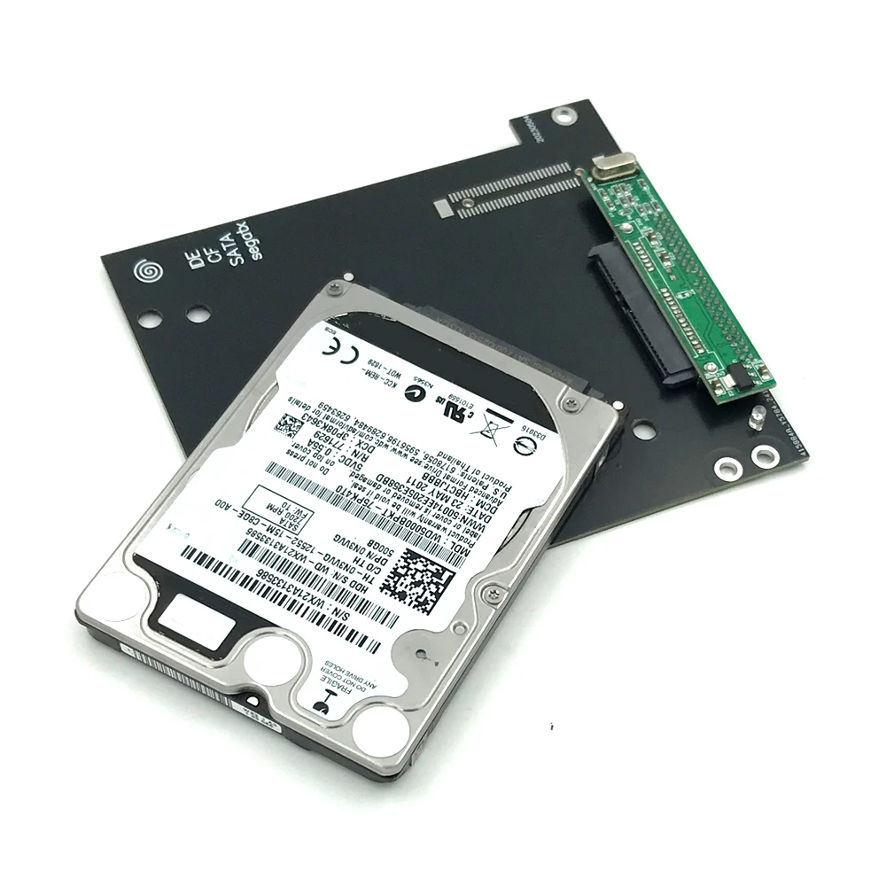 Adaptador de placa conectora de unidad de disco duro para juegos HDD Retro de 500G para Sega Dreamcast VA1 VA0, región de placa base, cargador de arranque BIOS gratuito