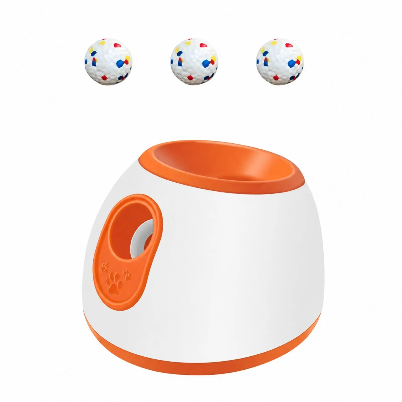 Pet Automatic Ball Launcher for Fetch Play with Pokeball Cup and 3 Distance Options 10 20