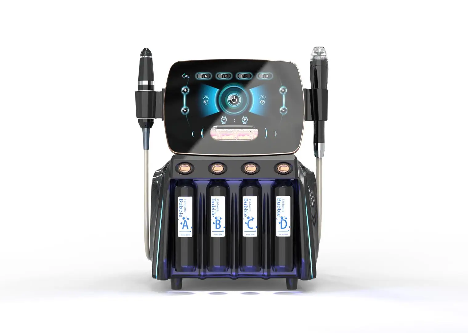 2025 Feishuttle Aqua Star Hydro Facial Machine Custom Logo Diamond Peeling H2O Dermabrasion Professional Facial Beauty Equipment