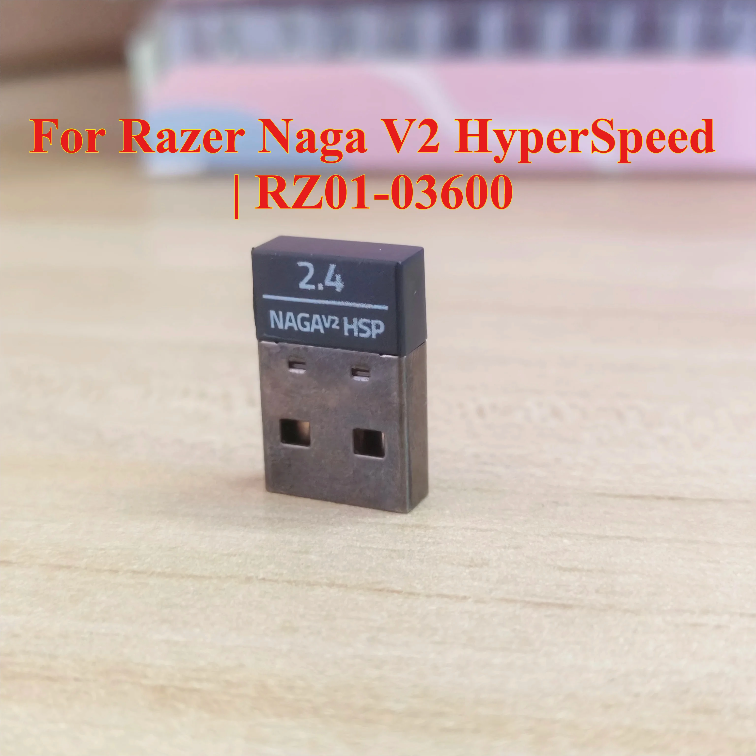 Single Receiver USB Dongle for Razer Naga PRO RZ01-03420 , Naga v2 PRO RZ01-0440x ,  Naga V2 Hyperspeed RZ01-03600 - view 4