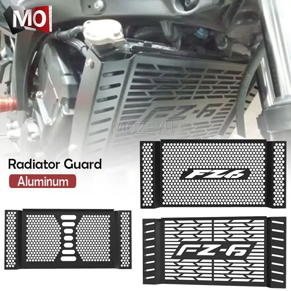 

Motorcycle Accessories Radiator Grille Guard Protector Grill Cover Protection FOR YAMAHA FZ6 FZ 6 Fazer FZ-6 2007 2008 2009 2010