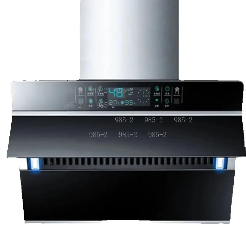 750mm Side Suction Range Hood, Built-in Kitchen Extractor Hood with Dual Motor & Automatic Cleaning
