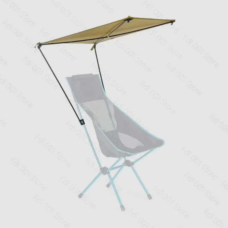 Sun protection awning folding chair sun protection awning camping beach fishing portable folding chair awning