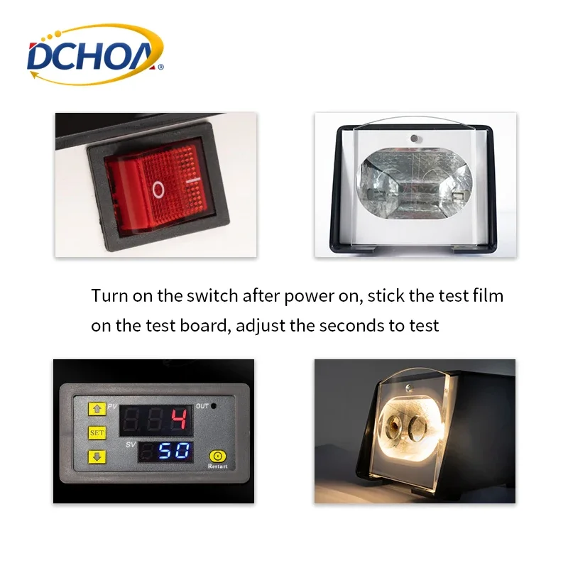 Solar Window Tint Film Meter Heat Jab Lamp Test Machine Air Tester