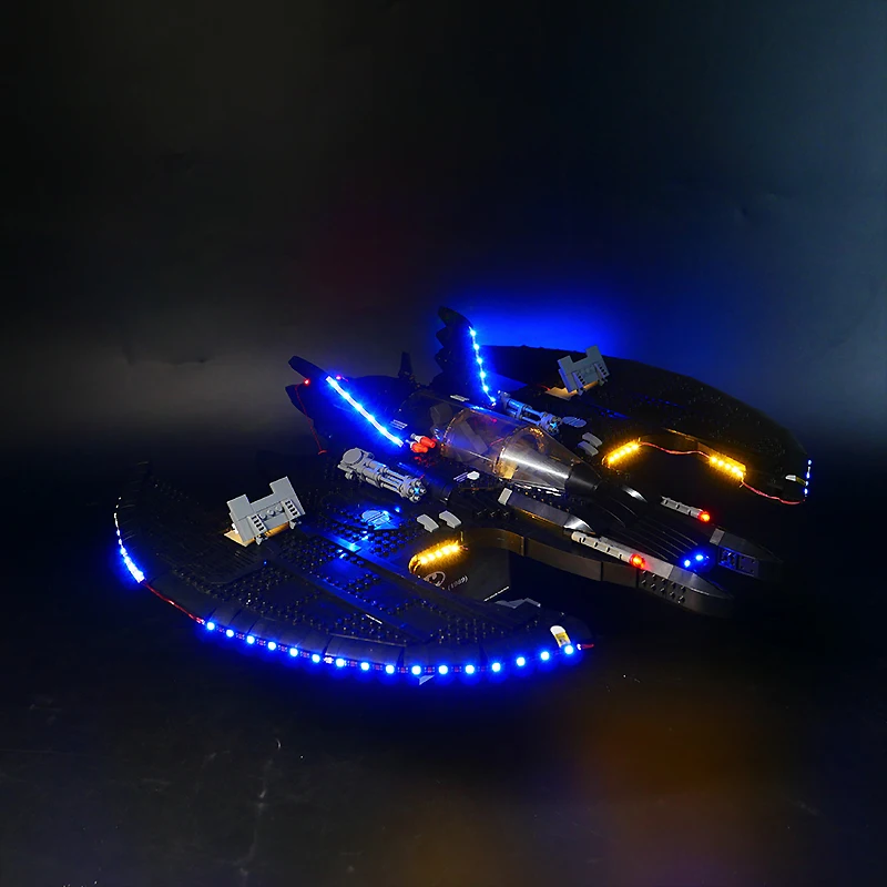 Premium-DIY-LED-Beleuchtungsset für Lego 76161 1989 Batwing (nur LED-Licht, ohne Blöcke Modell). Erhellen Sie Ihre Kreationen