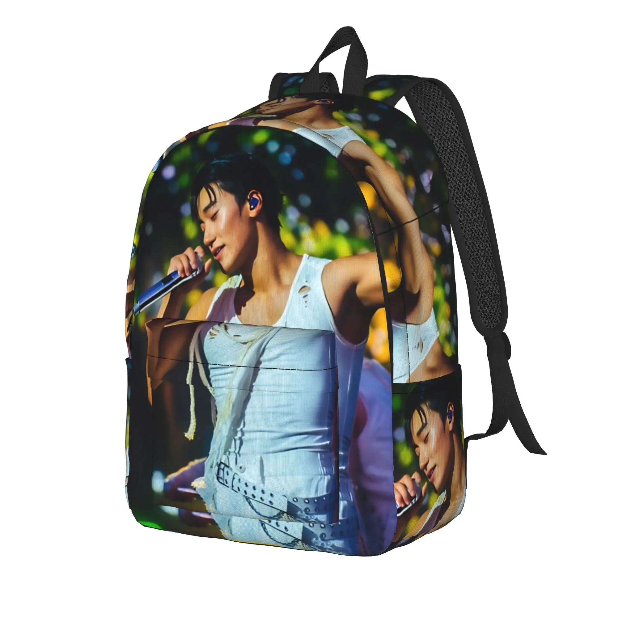 Choi San A-Ateez-Z bad 2026 Backpack for Men Women Fashion Student Business Daypack  College Shoulder Bag Gift