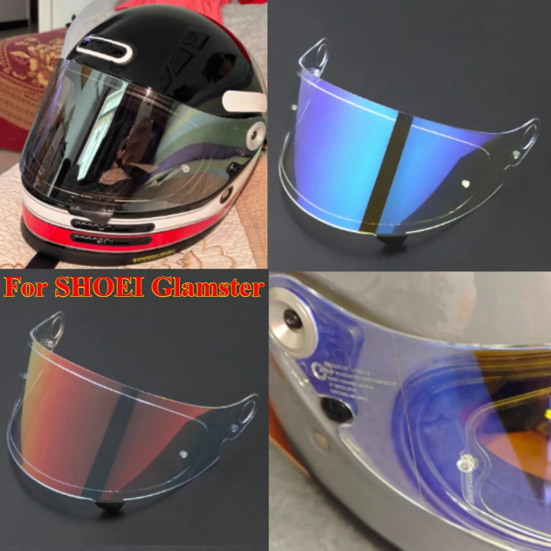 

1PCS Motorcycle Helmet Visor Full Face Shield Lens Case for SHOEI Glamster Replacement Parts，Motorcycle Accessories