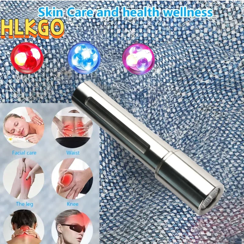 

Оригинальная светодиодная инфракрасная лампа с зарядкой через USB 808 нм, 660 нм, ручная медицинская лампа для облегчения боли в коже, шее, плечах, мышц, коленей