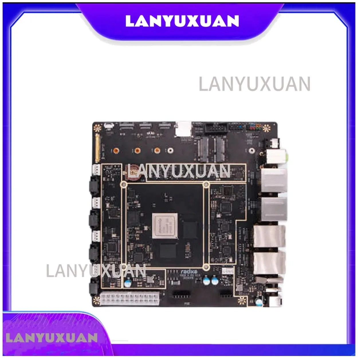 Radxa ROCK5 ITX for Radxa RK3588 Eight Core CPU Mini ITX Motherboard Development Board 8K 2160P USB32 PCIe40 SATA3 WiFi6