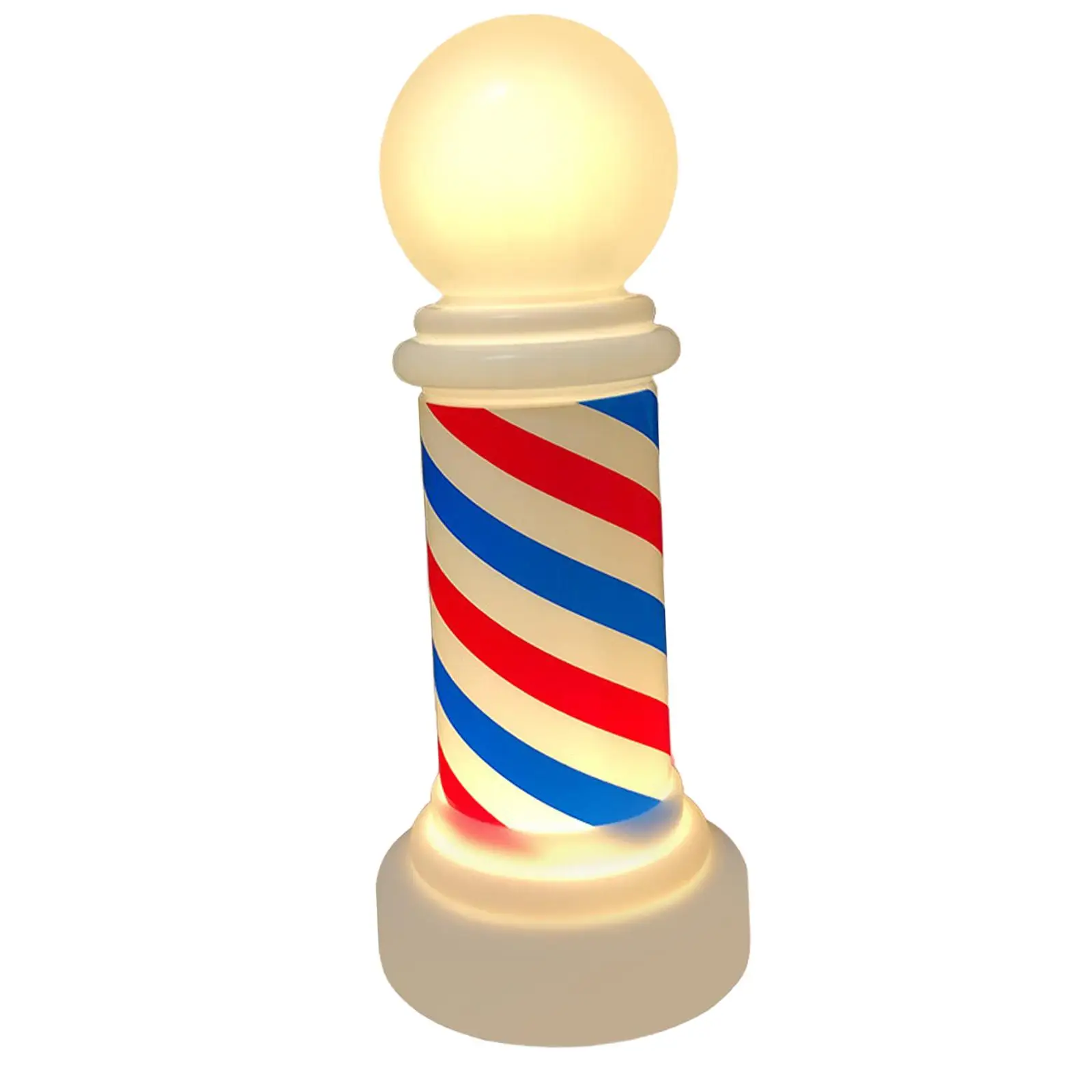Barber Sign Rotating LED Lamp Modern Decorative Light Fixture for Salon Pole Lighting Solutions