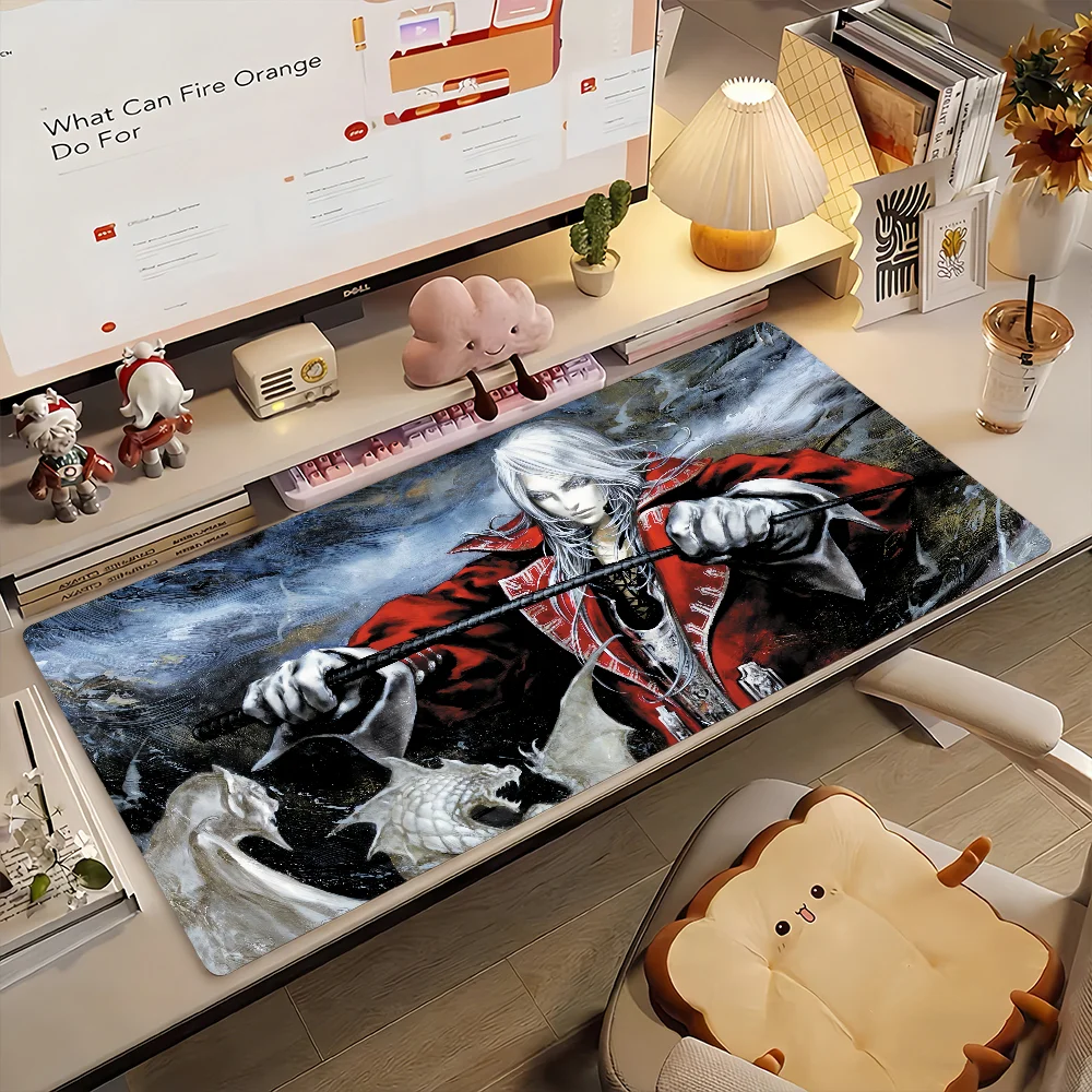 Game Castlevania Symphony of the night Mouse Pad Computer Laptop Rubber Non-slip Mouse Mat Mousepad Gamers Decoracion Desk Mat